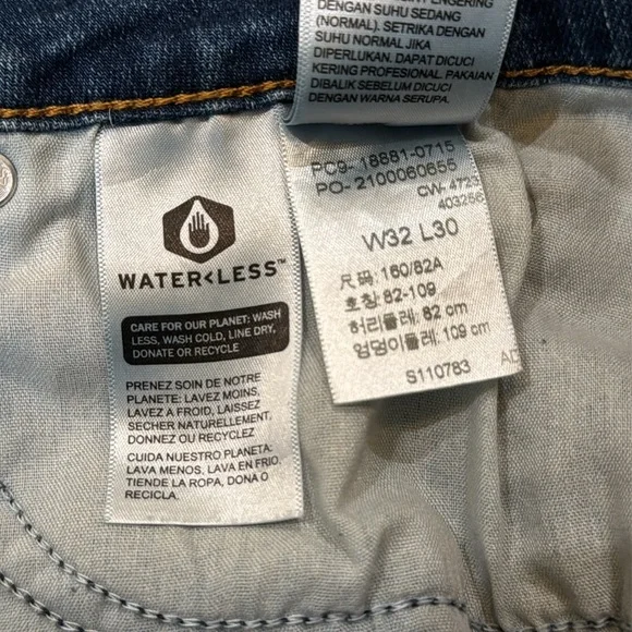 Levi’s 711 Skinny High Rise 32 X 30 - Picture 7 of 7